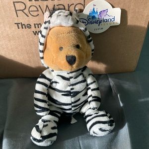 pooh zebra plush